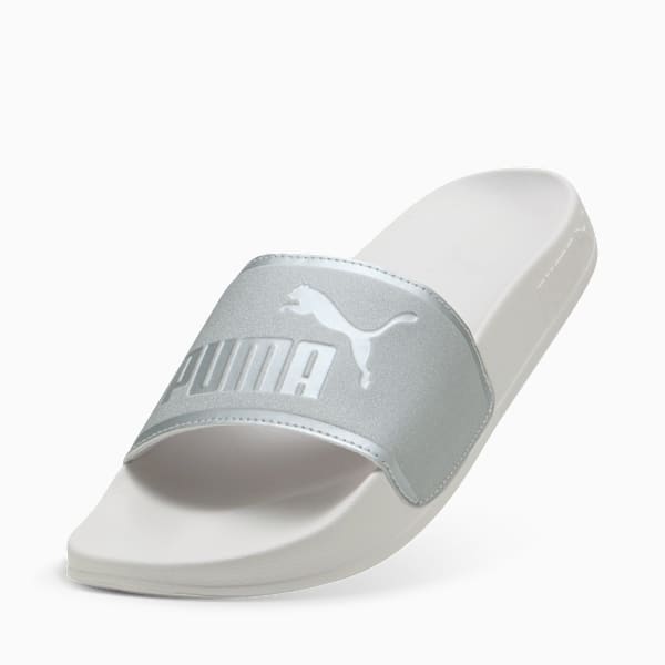 Sandalias Leadcat 2.0 Aqua Metallics mujer, Feather Gray-PUMA Silver, large-MEX