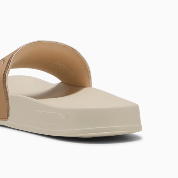 Sandalias Leadcat 2.0 Aqua Metallics mujer, Alpine Snow-PUMA Gold-Light Sand, large-MEX