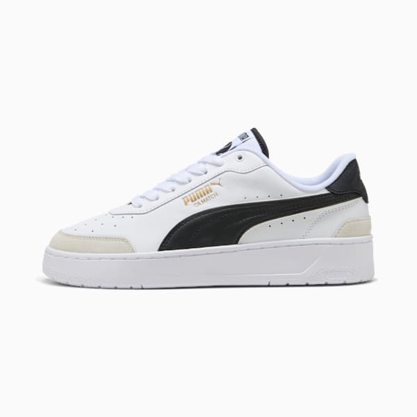 CA Match Premium Pipe Sneakers, PUMA White-PUMA Black, large-ZAF