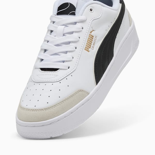CA Match Premium Pipe Sneakers, PUMA White-PUMA Black, large-ZAF