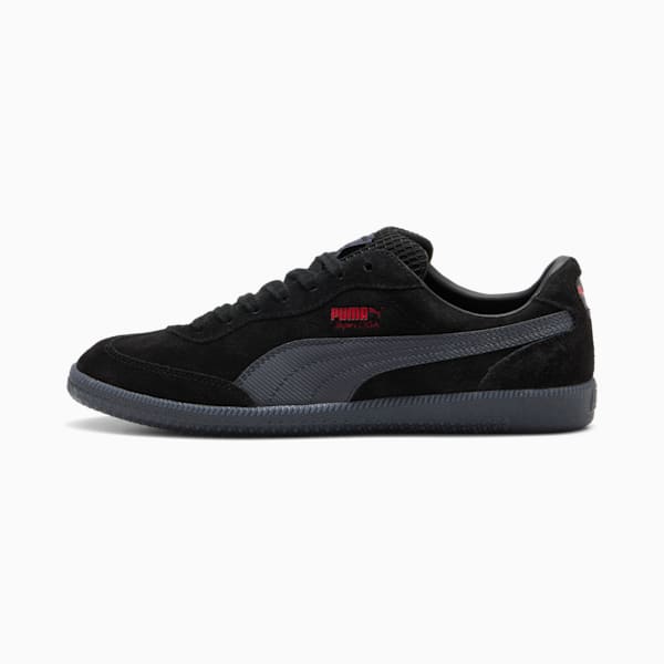 SuperLiga OG Retro Kuro Sneakers Unisex, PUMA Black-Galactic Gray-Active Red, large-ZAF