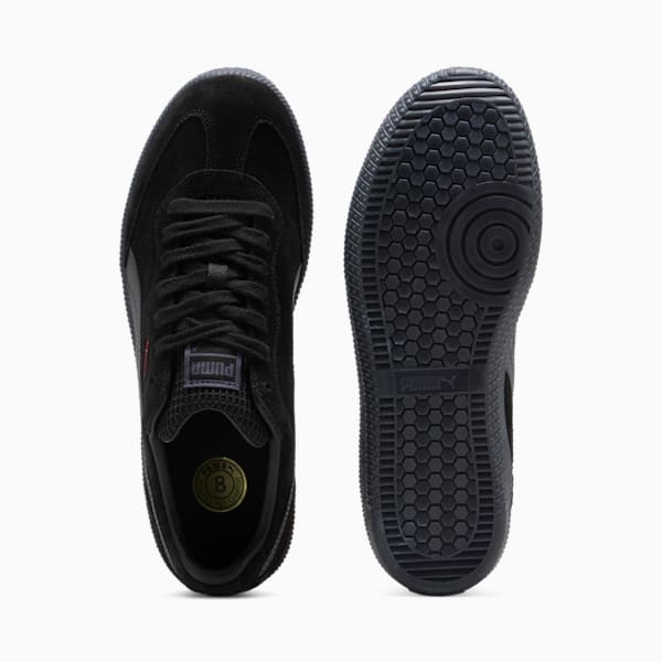 SuperLiga OG Retro Kuro Sneakers Unisex, PUMA Black-Galactic Gray-Active Red, large-ZAF