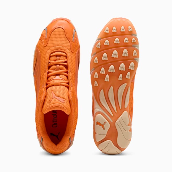 Inhale Sneakers Unisex, Orange Glo-Alpine Snow, large-ZAF