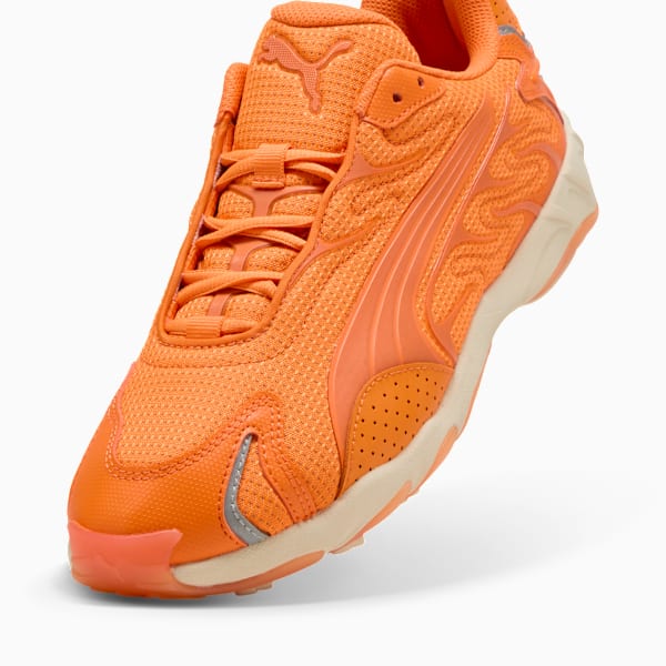 Inhale Sneakers Unisex, Orange Glo-Alpine Snow, large-ZAF