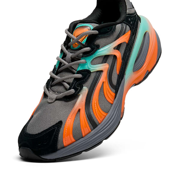 Tenis para hombre Inverse Fission, Cool Dark Gray-Aquatic-PUMA Black, large-MEX