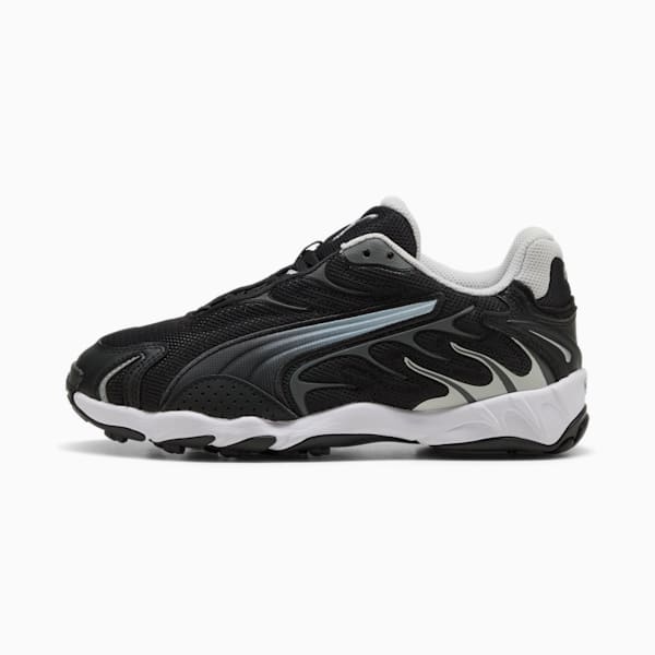 Inhale Core Sneakers Youth, PUMA Black-PUMA Silver, large-ZAF