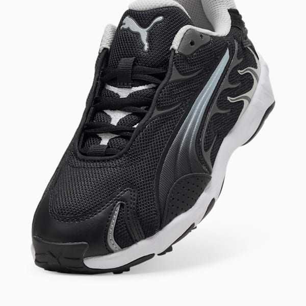 Inhale Core Sneakers Youth, PUMA Black-PUMA Silver, large-ZAF