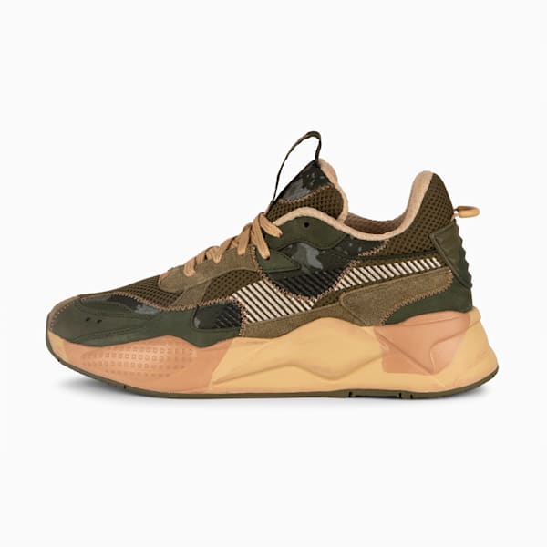 Zapatillas RS-X Rain Map Camo, Olive Drab-Myrtle-Sand Dune, large-ARG