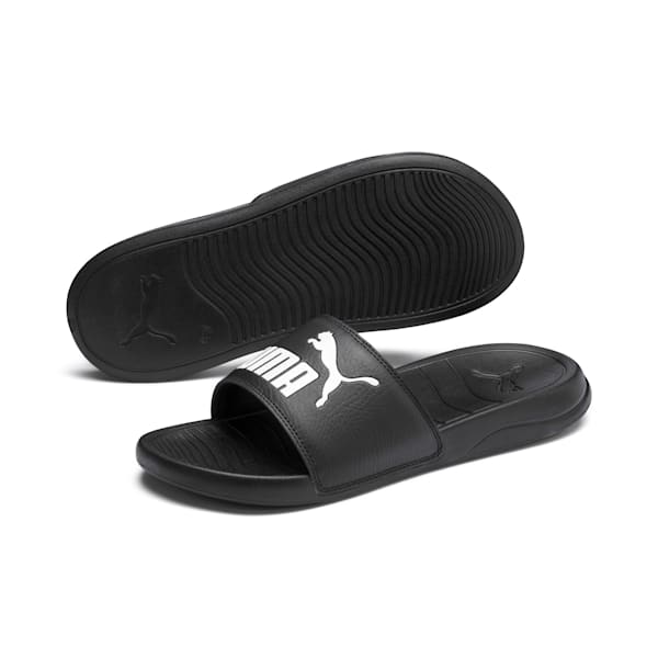 Ojotas Popcat 2.0, Puma Black-Puma White, large-ARG