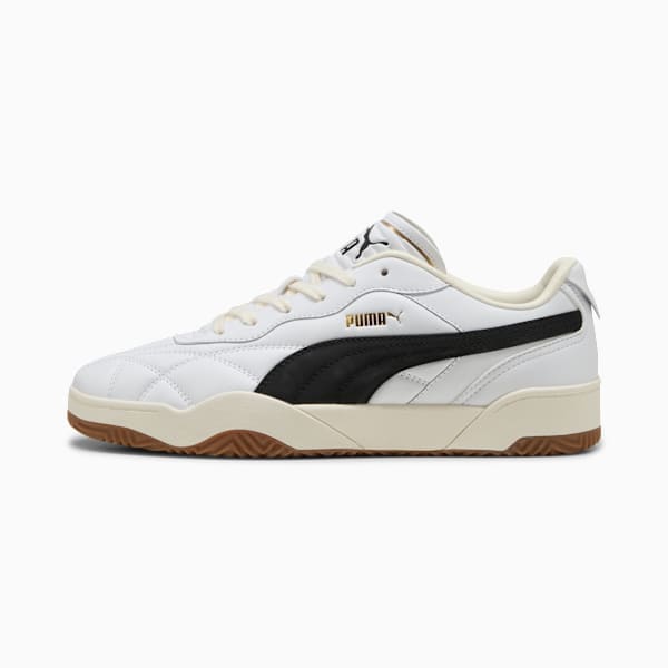 Tifosi Lux Sneakers, PUMA White-PUMA Black-Gum, large-MEX