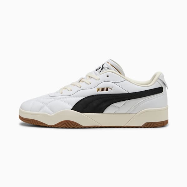 Tifosi Lux Sneakers, PUMA White-PUMA Black-Gum, large-ZAF