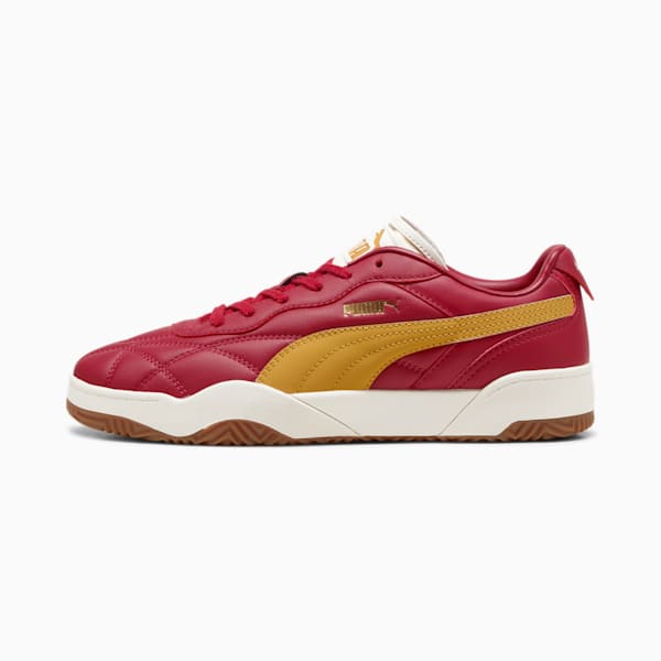 Zapatillas Tifosi Lux, Dark Crimson-Archive Gold-Gum, large-ARG