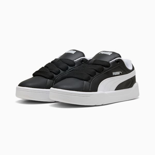 Park Lifestyle Easy Sneakers Youth, PUMA Black-PUMA White, large-ZAF