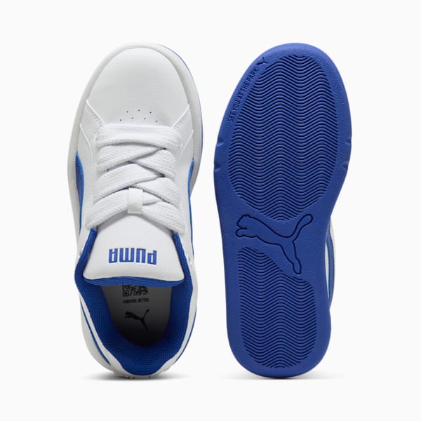 Park Lifestyle Easy Sneakers Youth, PUMA White-Vivid Blue, large-ZAF