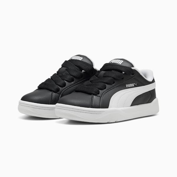 Park Lifestyle Easy Sneakers Kids, PUMA Black-PUMA White, large-ZAF
