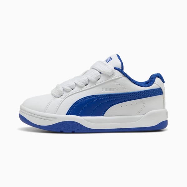 Park Lifestyle Easy Sneakers Kids, PUMA White-Vivid Blue, large-ZAF