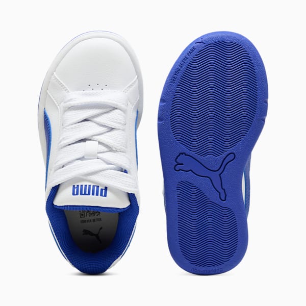 Park Lifestyle Easy Sneakers Kids, PUMA White-Vivid Blue, large-ZAF