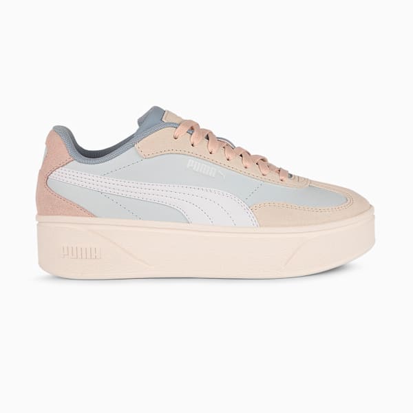 Zapatillas PUMA Club II Era Platform para mujer, Dewdrop-PUMA White-Alpine Snow, large-ARG
