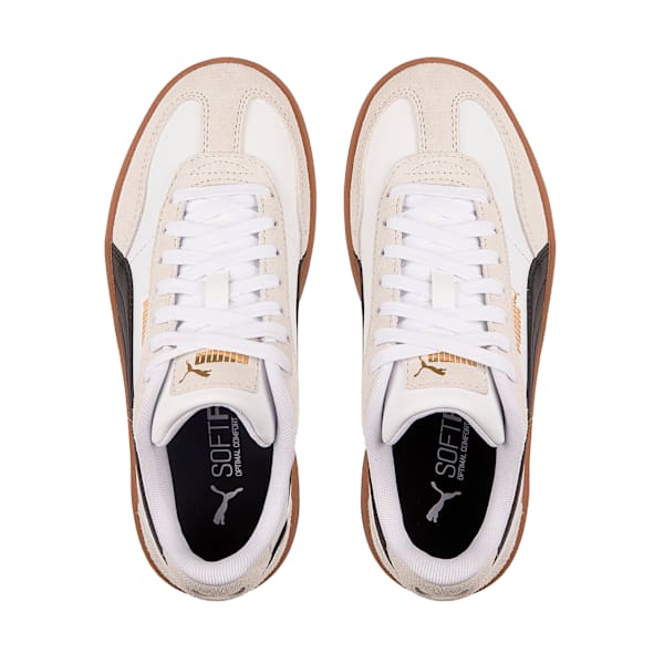 Zapatillas PUMA Club II Era Platform para mujer, PUMA White-PUMA Black-Vapor Gray-Gum-PUMA Gold, large-ARG