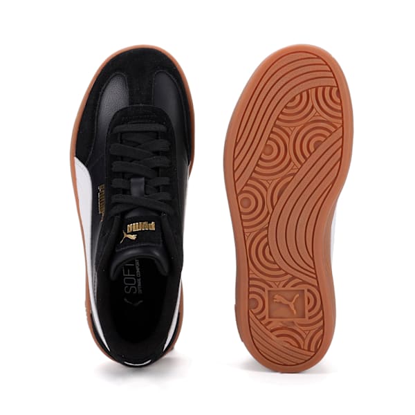 Zapatillas PUMA Club II Era Platform para mujer, PUMA Black-PUMA White-Gum-PUMA Gold, large-ARG
