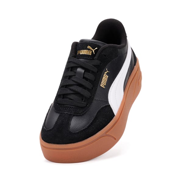 Zapatillas PUMA Club II Era Platform para mujer, PUMA Black-PUMA White-Gum-PUMA Gold, large-ARG