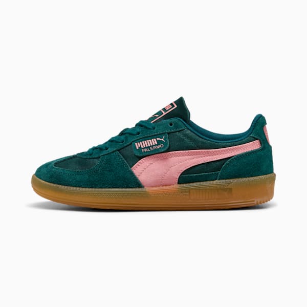 Zapatillas Palermo Satén para mujer, Dark Myrtle-Pink Fruit, large-ARG