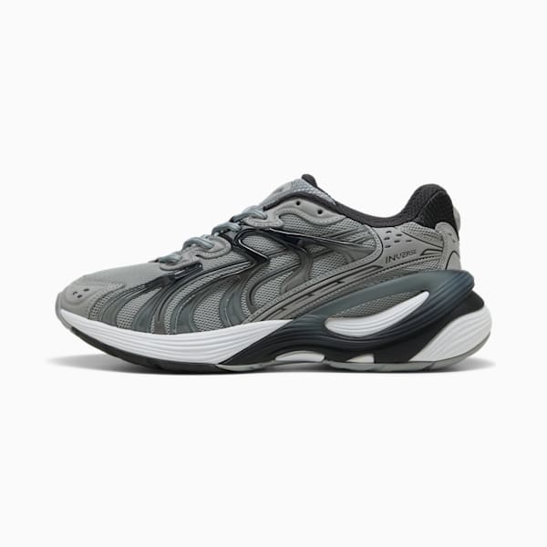 Inverse Shades Of Sneakers Unisex, Platinum Gray-Flat Dark Gray-PUMA White, large-MEX