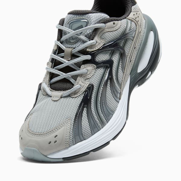 Inverse Shades Of Sneakers Unisex, Platinum Gray-Flat Dark Gray-PUMA White, large-MEX