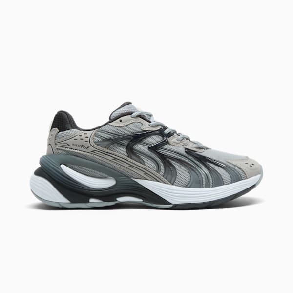 Inverse Shades Of Sneakers Unisex, Platinum Gray-Flat Dark Gray-PUMA White, large-MEX