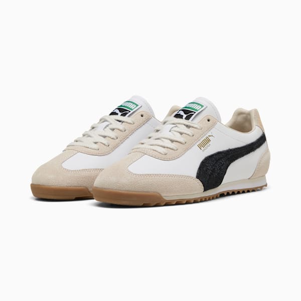 Arizona Retro Sneakers Unisex, PUMA White-PUMA Black, large-ZAF