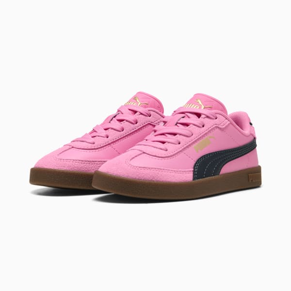 PUMA Club II Era Sneakers Kids, Posie Pink-New Navy, large-ZAF