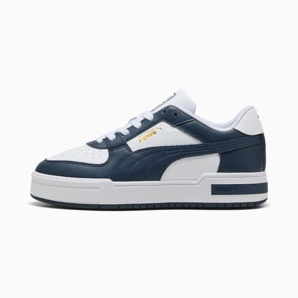 Tenis CA Pro Classic Podium, PUMA White-Club Navy-Puma Team Gold, large-MEX