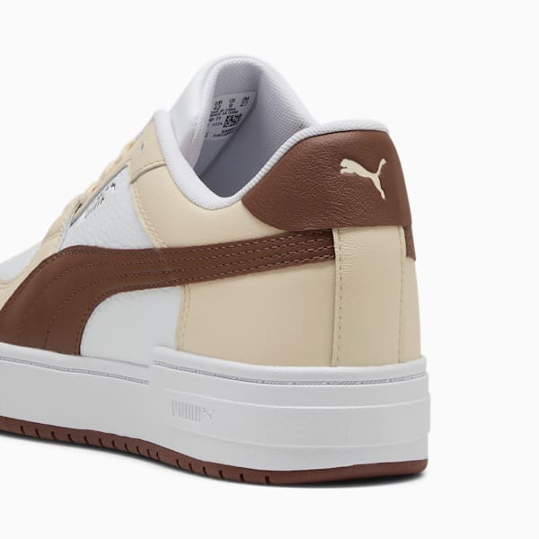 CA Pro Classic II Sneakers, PUMA White-Alpine Snow-Chocotart, large-ZAF
