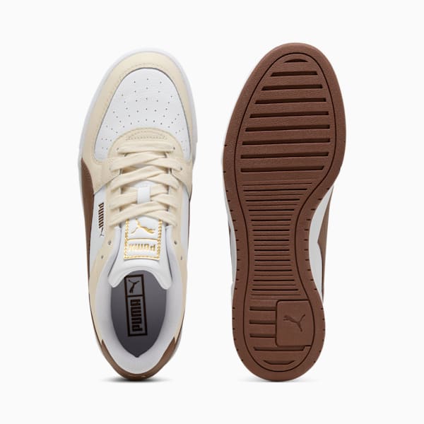CA Pro Classic II Sneakers, PUMA White-Alpine Snow-Chocotart, large-ZAF