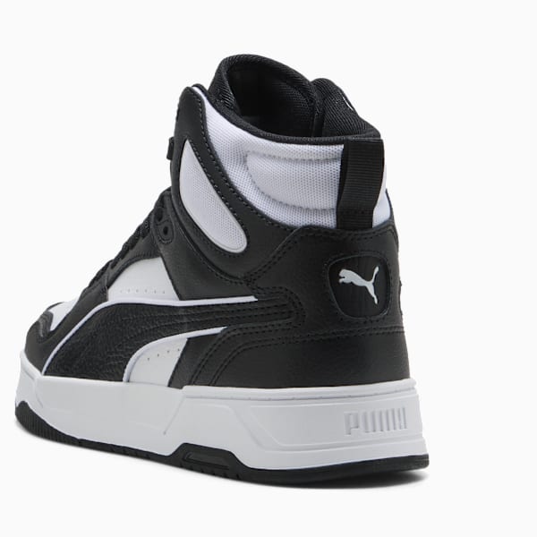 RBD Break Mid Sneakers Unisex, PUMA White-PUMA Black-PUMA White, large-ZAF