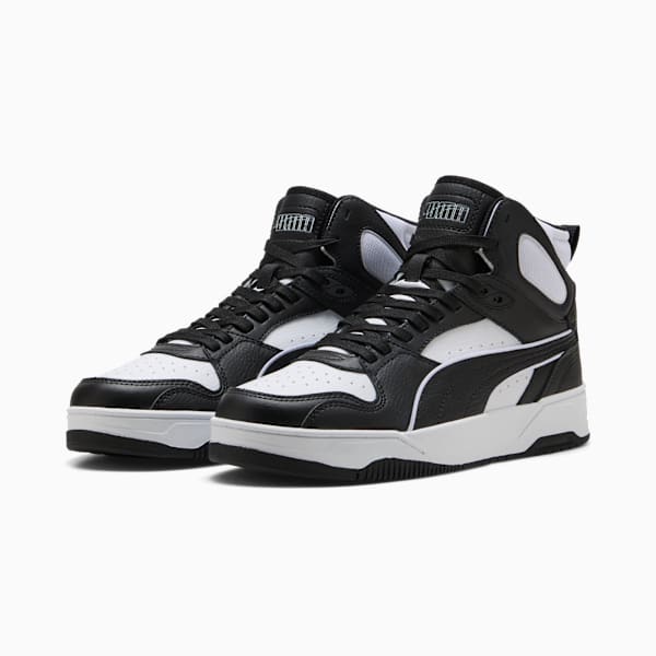 RBD Break Mid Sneakers Unisex, PUMA White-PUMA Black-PUMA White, large-ZAF