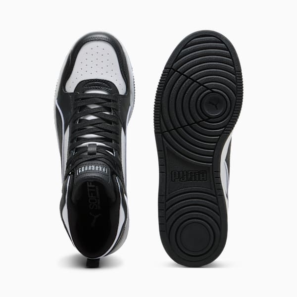 RBD Break Mid Sneakers Unisex, PUMA White-PUMA Black-PUMA White, large-ZAF