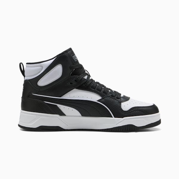 RBD Break Mid Sneakers Unisex, PUMA White-PUMA Black-PUMA White, large-ZAF
