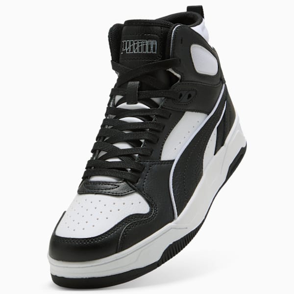 RBD Break Mid Sneakers Unisex, PUMA White-PUMA Black-PUMA White, large-ZAF