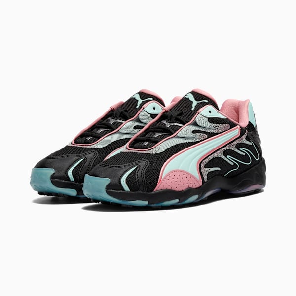Inhale Speed Style Sneakers Women, PUMA Black-Poised Pink, large-ZAF