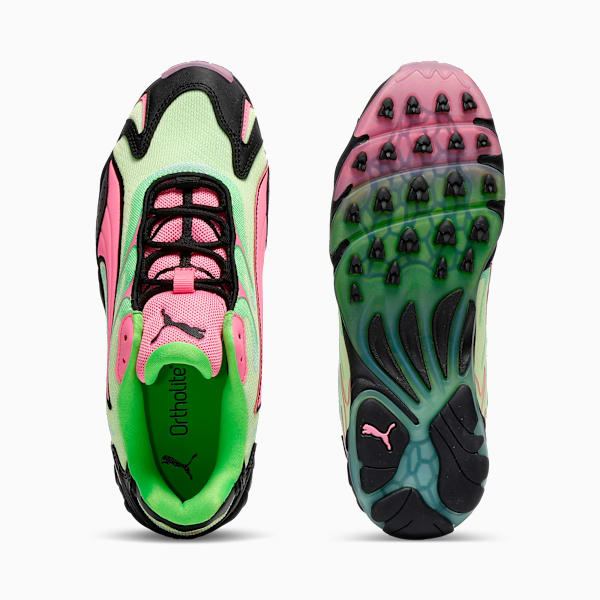 Inhale Speed Style Sneakers Women, Fresh Yellow-Pitch Green, large-ZAF