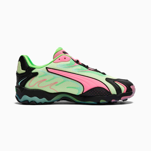 Inhale Speed Style Sneakers Women, Fresh Yellow-Pitch Green, large-ZAF