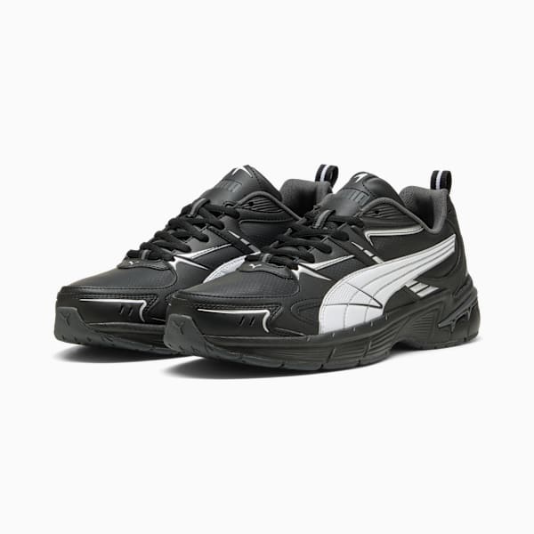 Milenio Tech 2000 Sneakers Unisex, PUMA Black-PUMA White-PUMA Silver, large-ZAF
