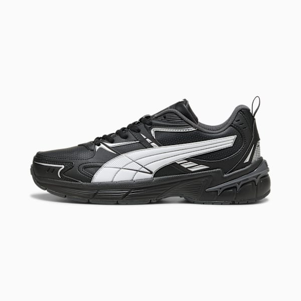 Milenio Tech 2000 Sneakers Unisex, PUMA Black-PUMA White-PUMA Silver, large-ZAF