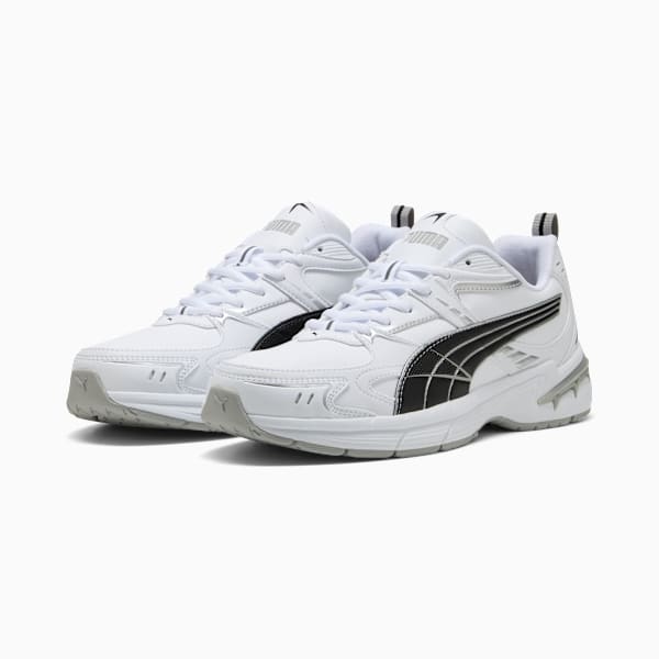 Milenio Tech 2000 Sneakers Unisex, PUMA White-PUMA Black-PUMA Silver, large-ZAF