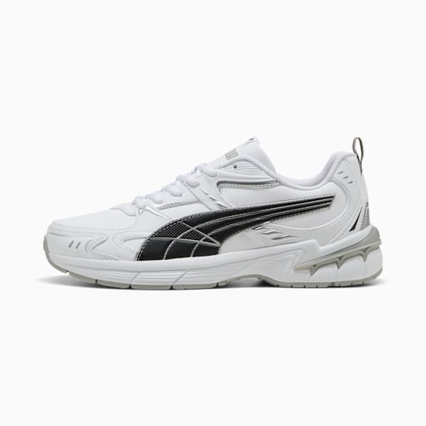 Milenio Tech 2000 Sneakers Unisex, PUMA White-PUMA Black-PUMA Silver, large-ZAF