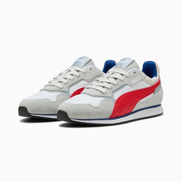 Softride St Miler Unisex, Cool Light Gray-For All Time Red-PUMA White, large-ZAF
