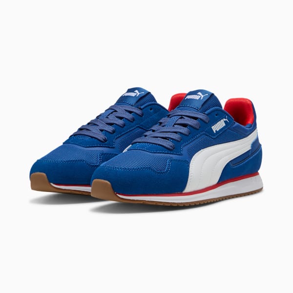 Softride St Miler Unisex, Clyde Royal-PUMA White-For All Time Red, large-ZAF