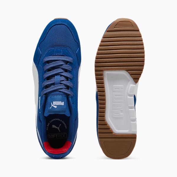 Softride St Miler Unisex, Clyde Royal-PUMA White-For All Time Red, large-ZAF