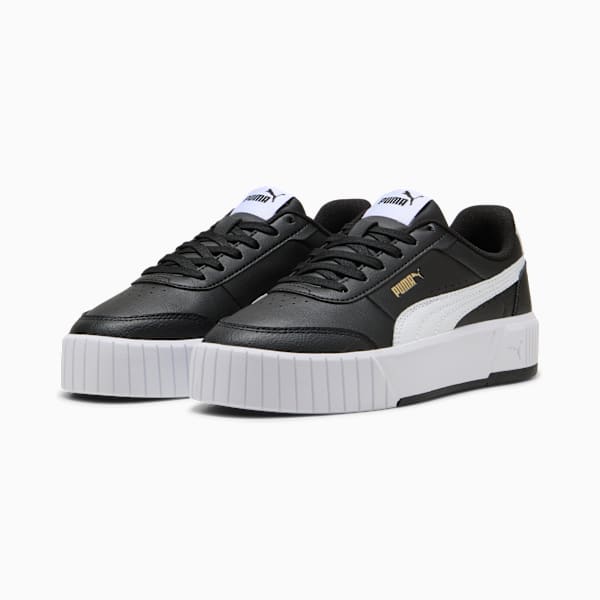 Carina Mia Sneakers Women, PUMA Black-PUMA White, large-ZAF